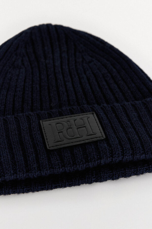 Pedro del Hierro Knit hat Blue