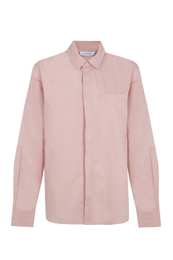 Pedro del Hierro Plain loose shirt Pink