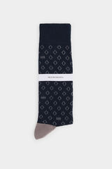 Pedro del Hierro Logo sport sock Blue