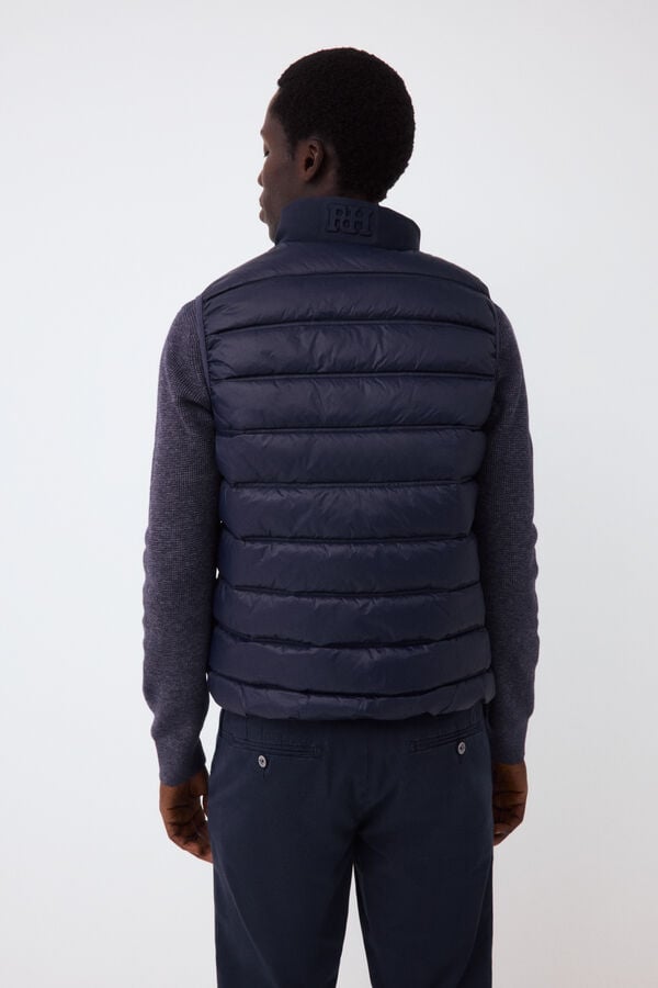 Pedro del Hierro Ultralight puffer gilet Blue