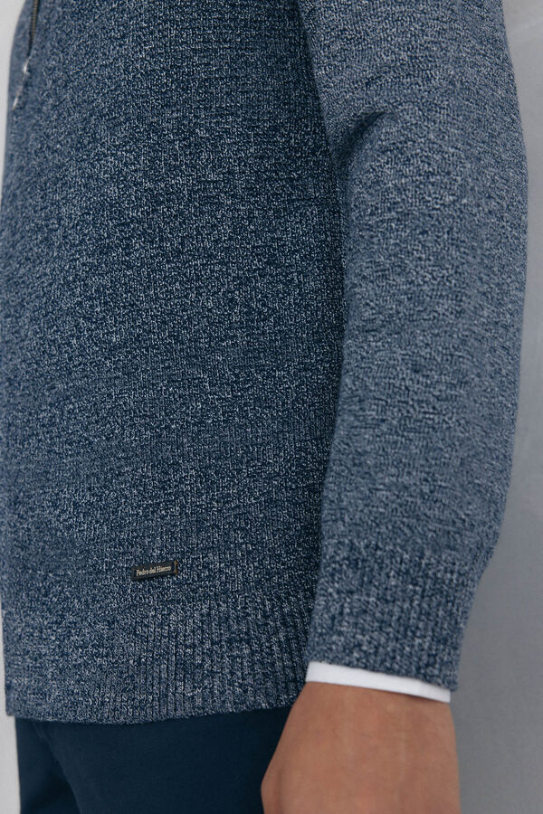 Pedro del Hierro Twisted zip zip fastening Blue