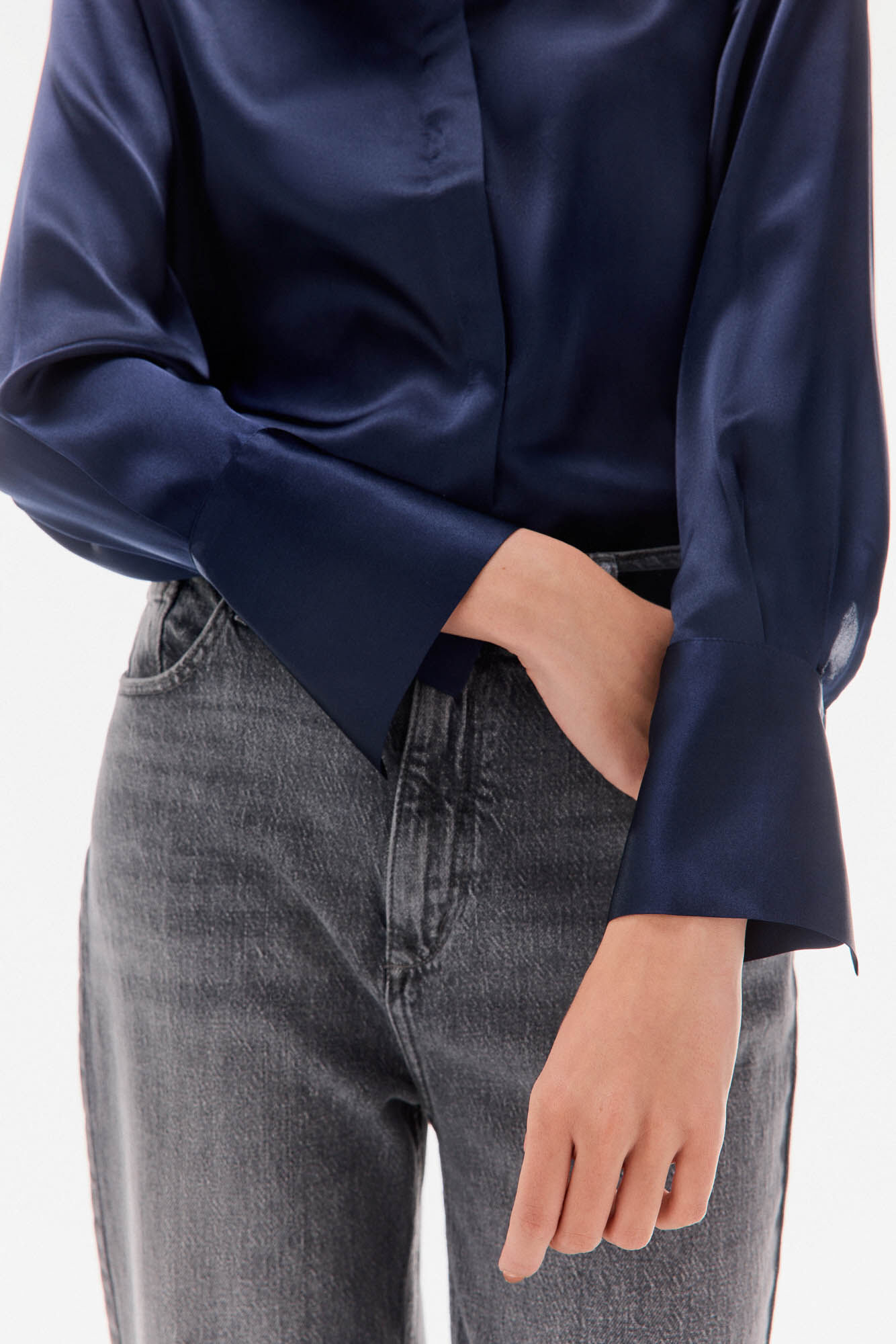 TFP by Tamara Falc&oacute; Silk shirt