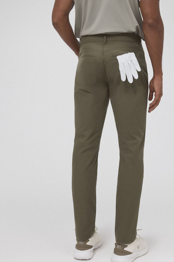 Pedro del Hierro Calças de golfe de 5 bolsos Verde