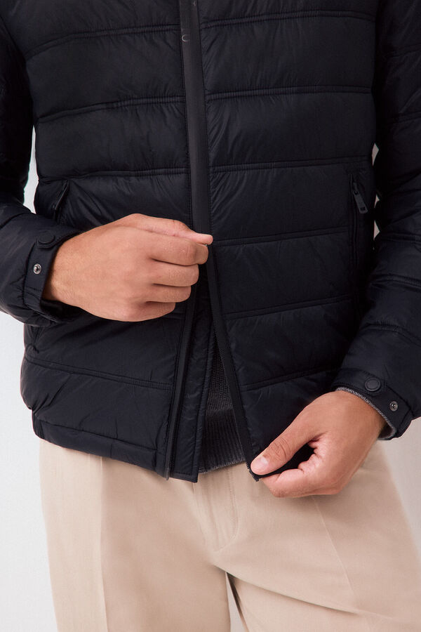 Pedro del Hierro Cazadora acolchada ultraligera Negro