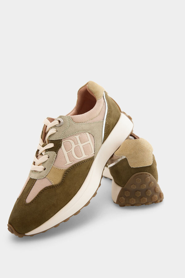 Pedro del Hierro Sneaker multi piezas Verde