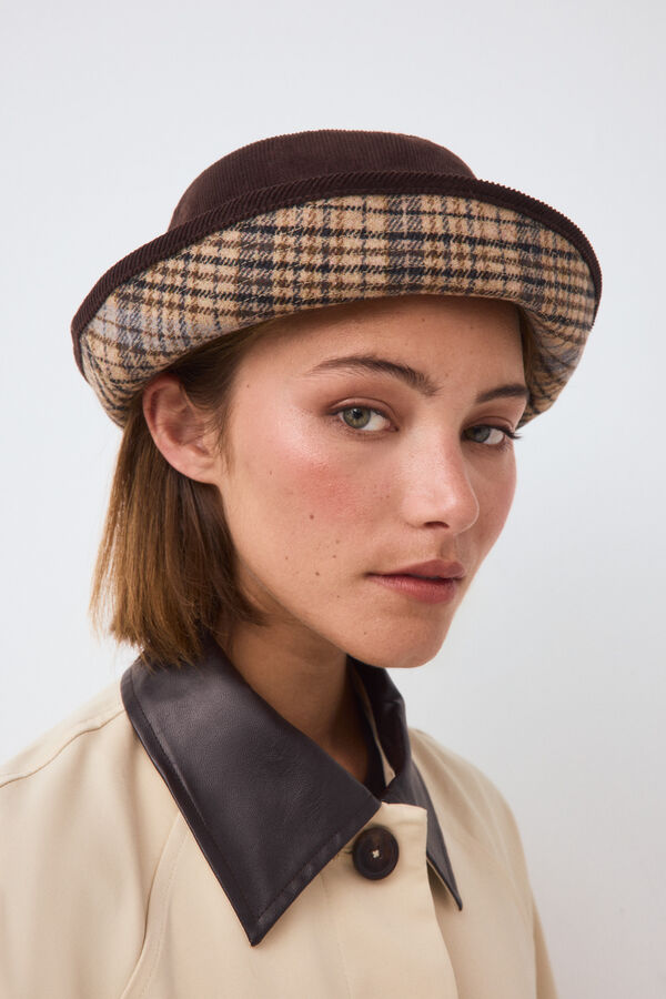Pedro del Hierro Sombrero bucket reversible Verde