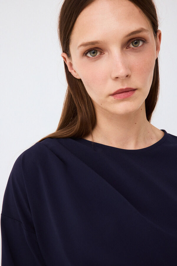 Pedro del Hierro Ruched top Blue