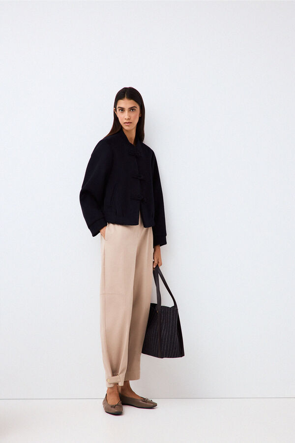 Pedro del Hierro Balloon trousers Beige