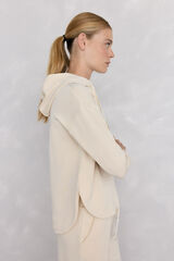 Pedro del Hierro soft touch logo hood Green