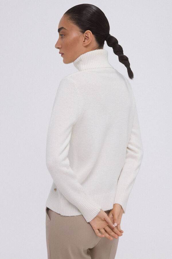 Pedro del Hierro Basic swan jersey Beige