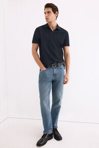 Pedro del Hierro Textured polo shirt