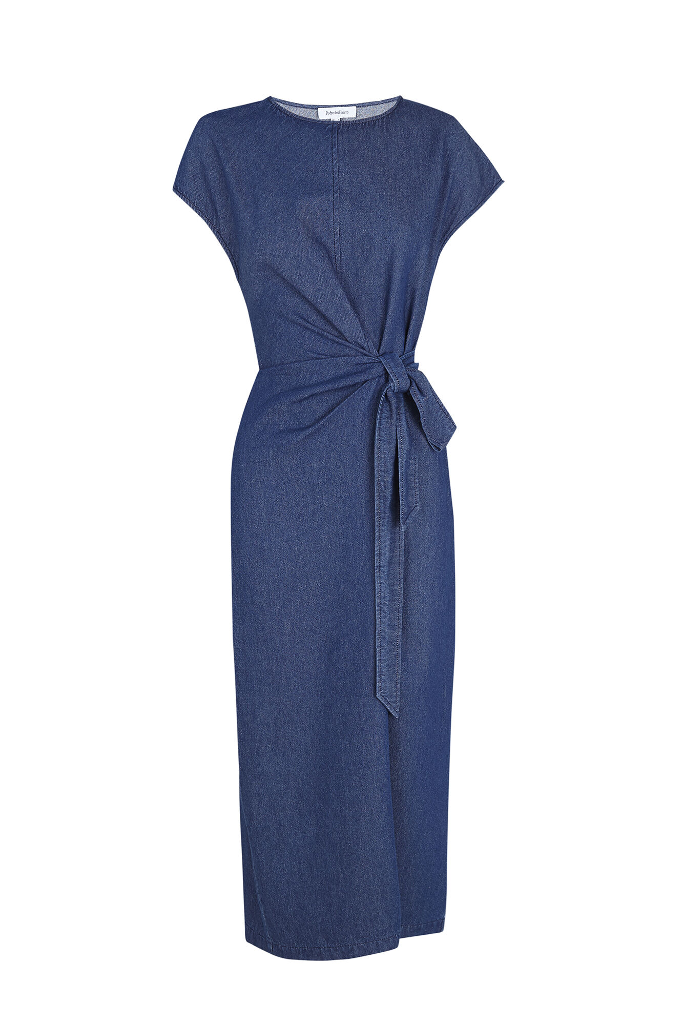 Pedro del Hierro Denim knot dress