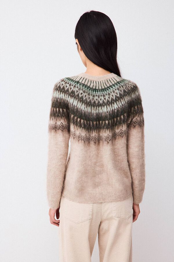 Pedro del Hierro Geometric jacquard jumper Several
