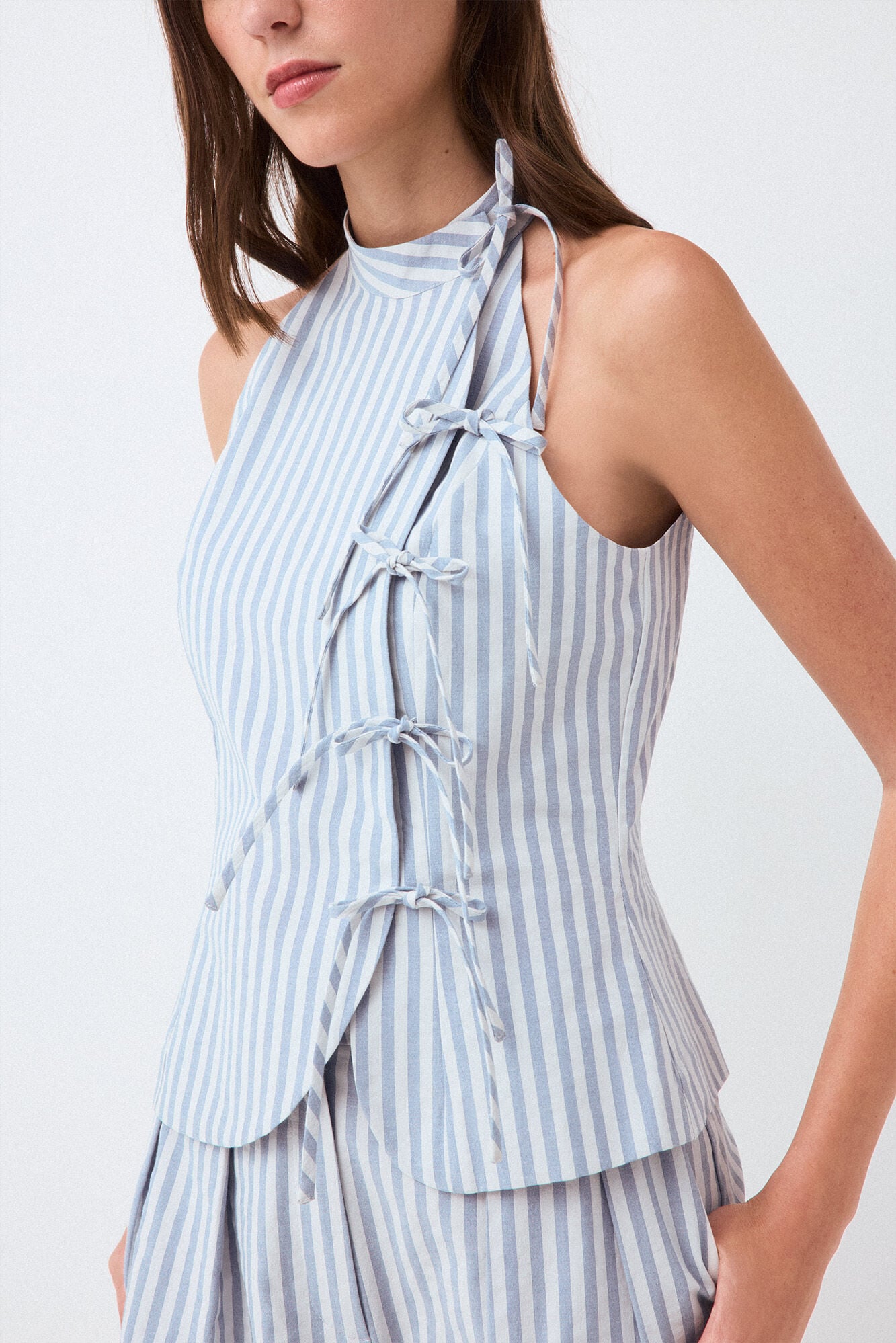 TFP by Tamara Falc&oacute; Vichy check tops