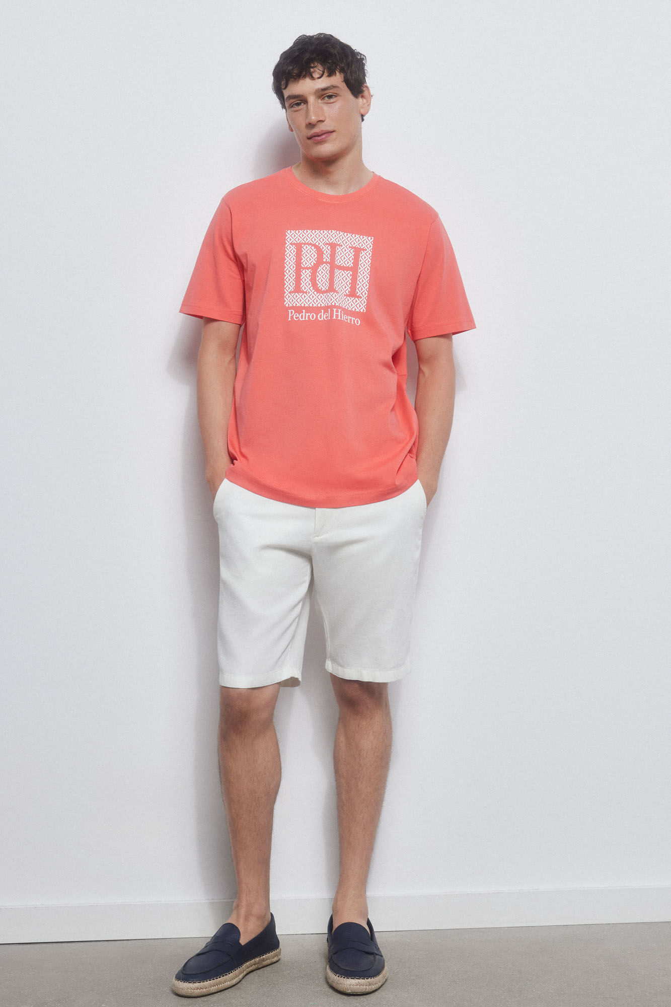 Pedro del Hierro Logo print T-shirt