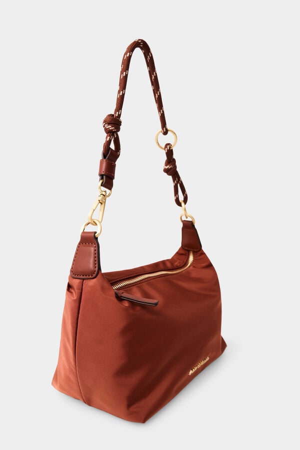 Pedro del Hierro Nylon crossbody bag Orange