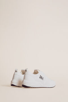 Pedro del Hierro Recycled fabric sneaker White