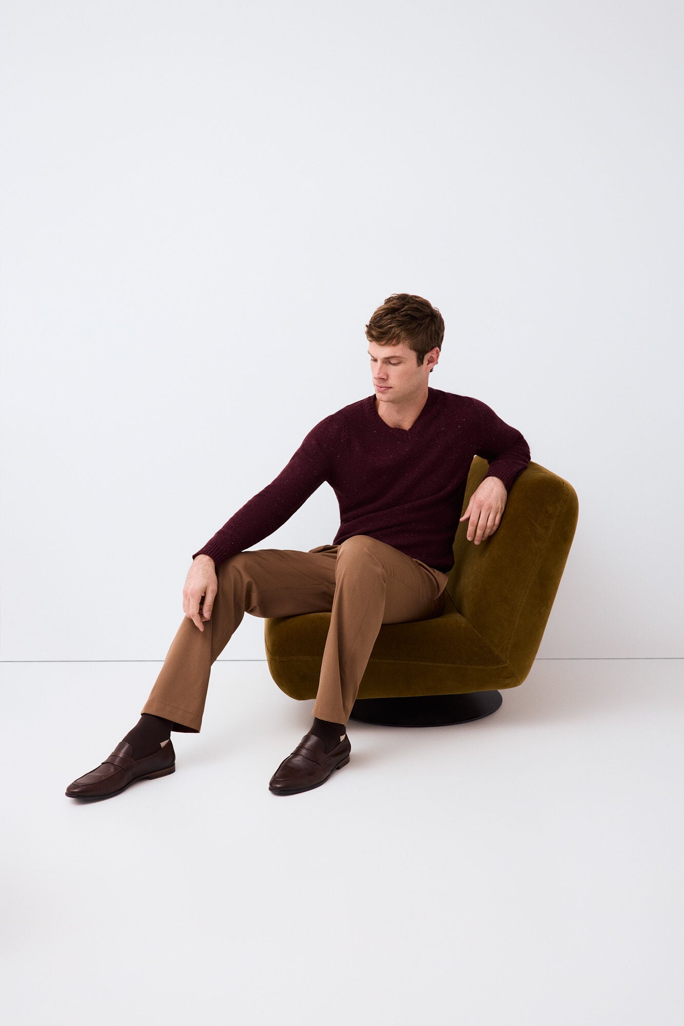 Pedro del Hierro Italian premium yarn knit jumper