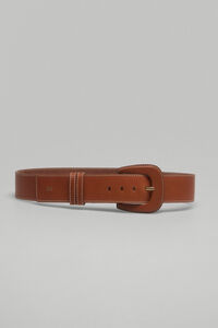 Pedro del Hierro PdH leather belt Brown