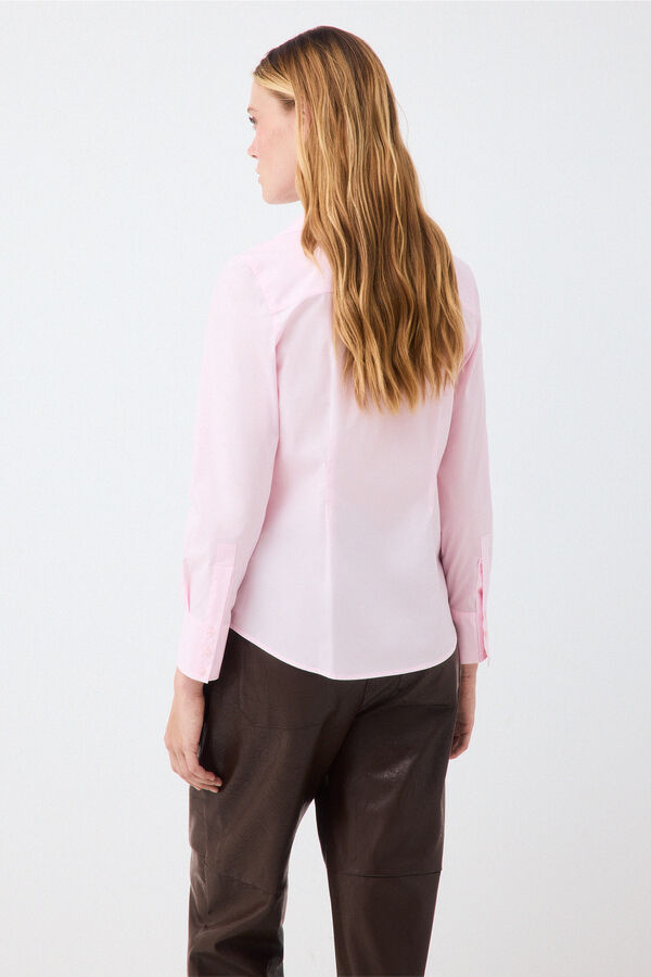 Pedro del Hierro Easy iron basic shirt Purple