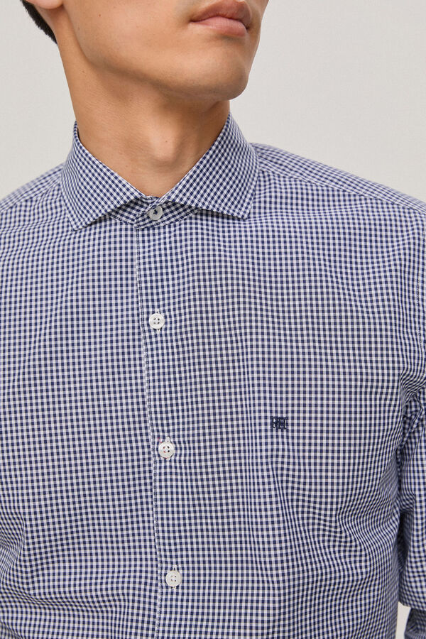 Camisa Jack&Jones Ginham En Cuadros De Hombre -b