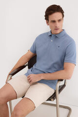 Pedro del Hierro Polo b&aacute;sico piqu&eacute; Azul