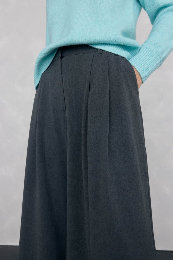 Pedro del Hierro skirt pants Grey