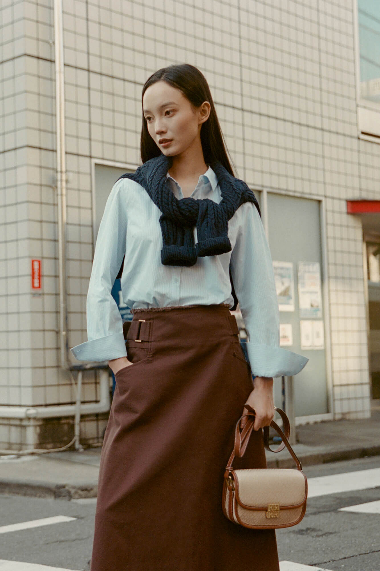 Pedro del Hierro Jacquard crossbody