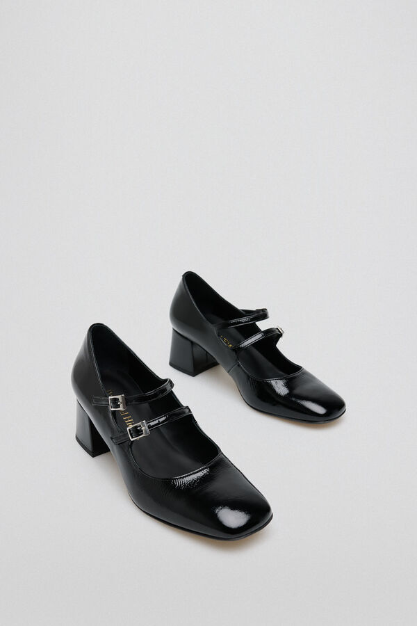 Pedro del Hierro Maryjane heeled shoe Black