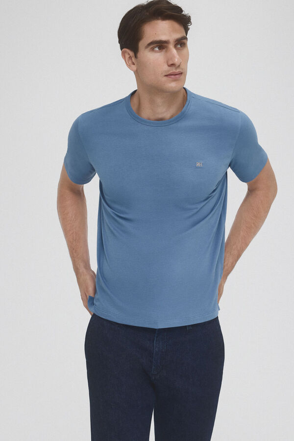 Pedro del Hierro basic shirt Blue