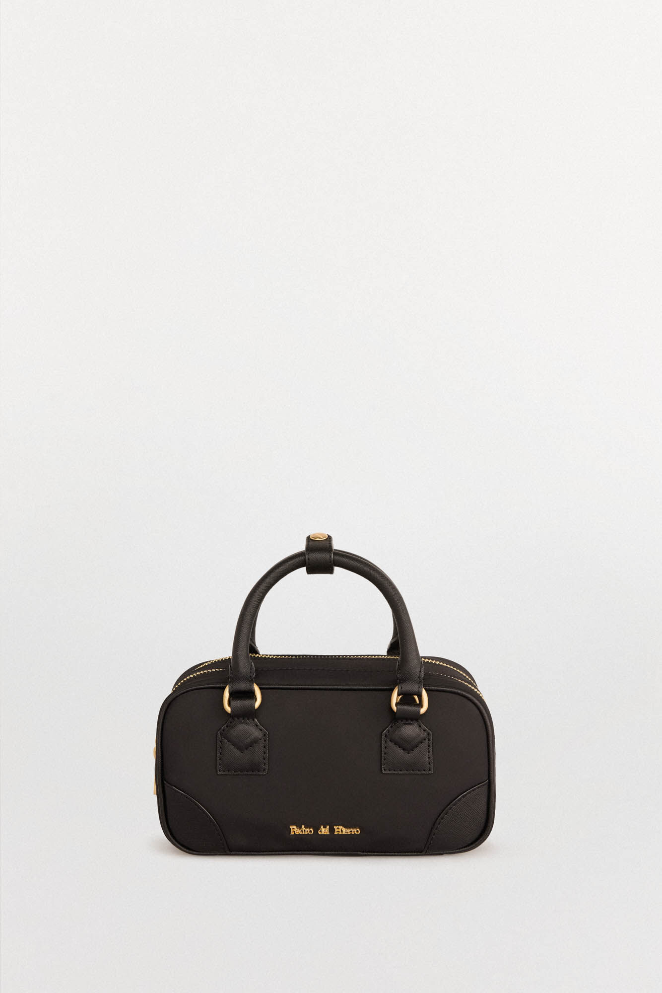 Pedro del Hierro Nylon crossbody bag with zippers