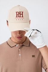 Pedro del Hierro Bon&eacute; de golfe com pala Beige