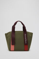 Pedro del Hierro Mini shopper bag nylon webbing Green