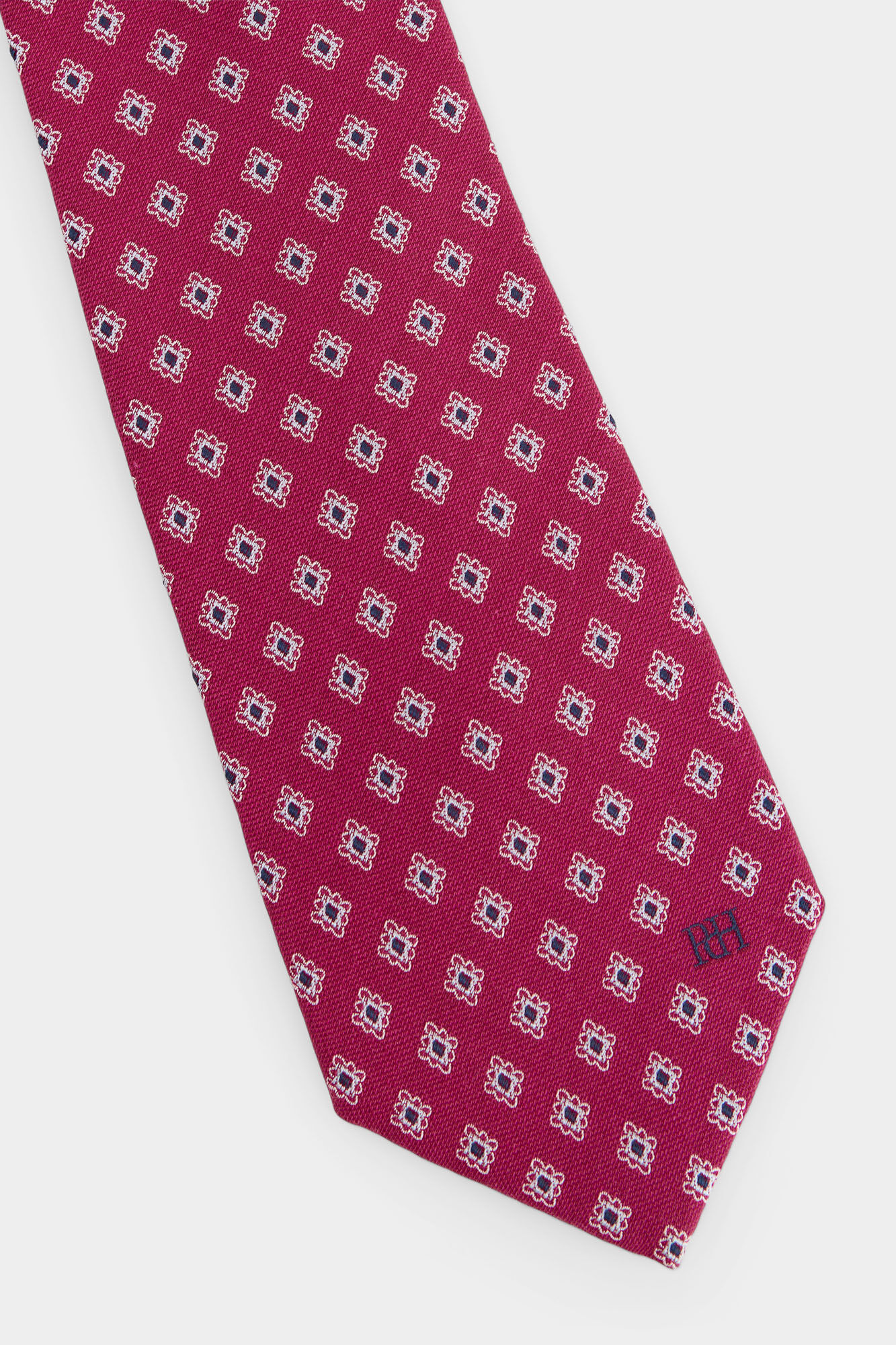 Pedro del Hierro Gravata em seda natural