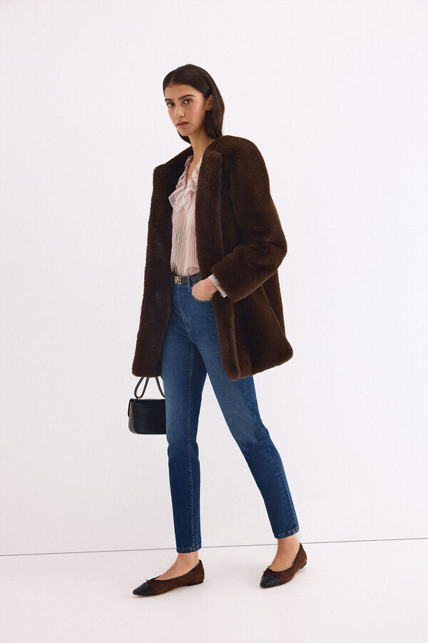 Pedro del Hierro Push up skinny jeans Blue