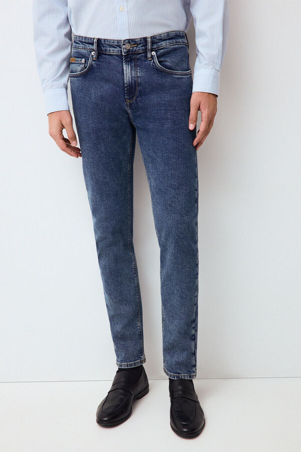 Pedro del Hierro Slim fit jeans Blue
