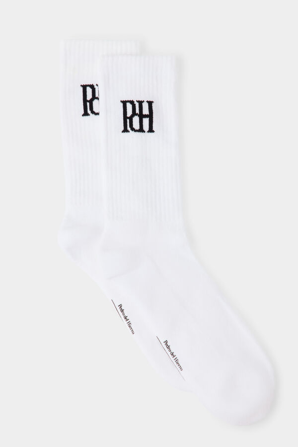 Pedro del Hierro Plain sport sock White