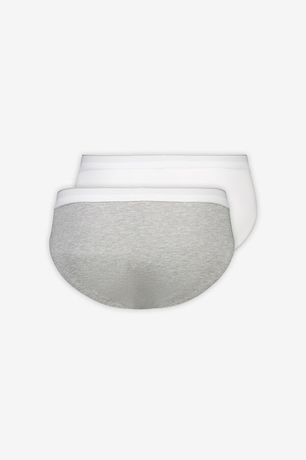 Pedro del Hierro Pack of 2 jersey-knit briefs White