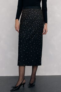 Pedro del Hierro Pencil skirt in fantasy fabric