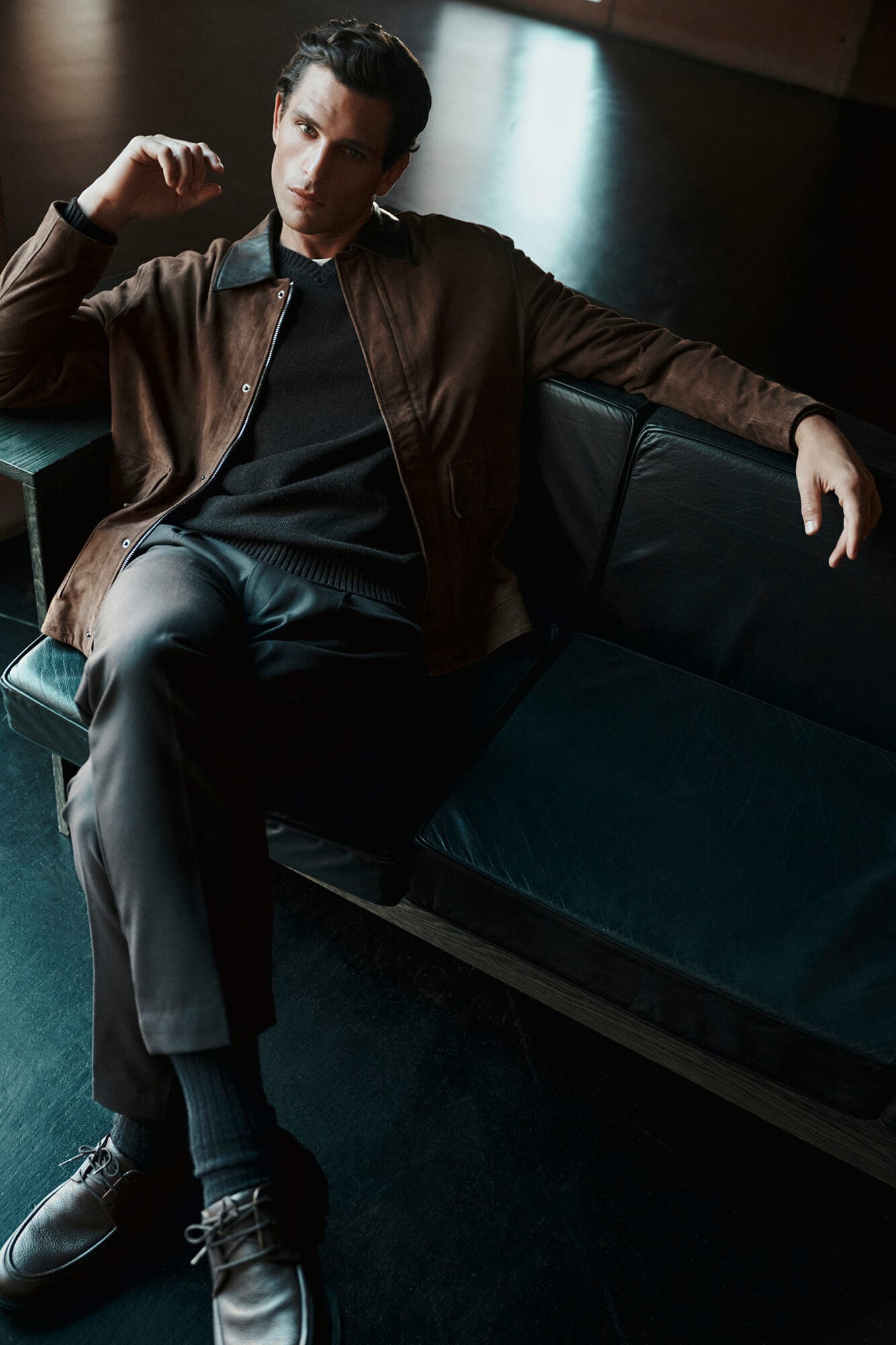 Pedro del Hierro Leather jacket