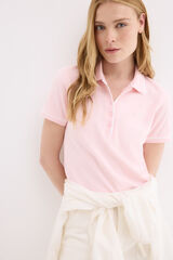 Pedro del Hierro Polo manga corta Rosa