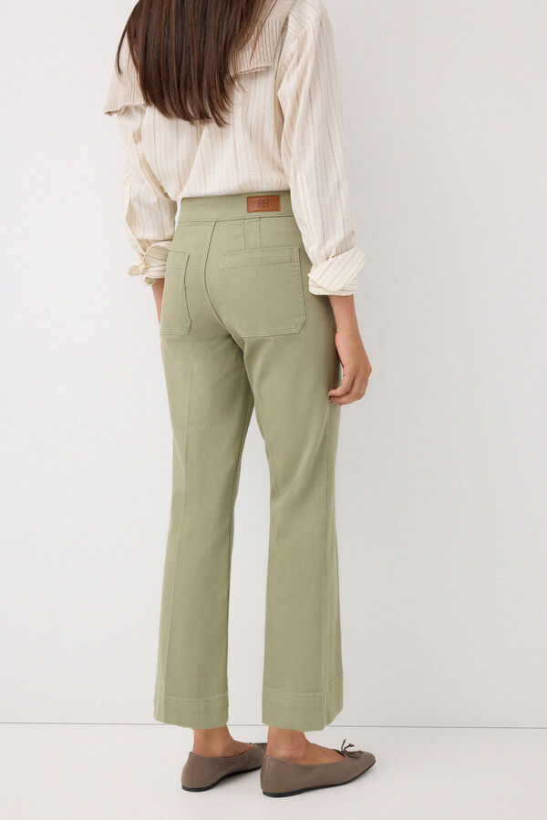 Pedro del Hierro Capri stove pipe jeans Green
