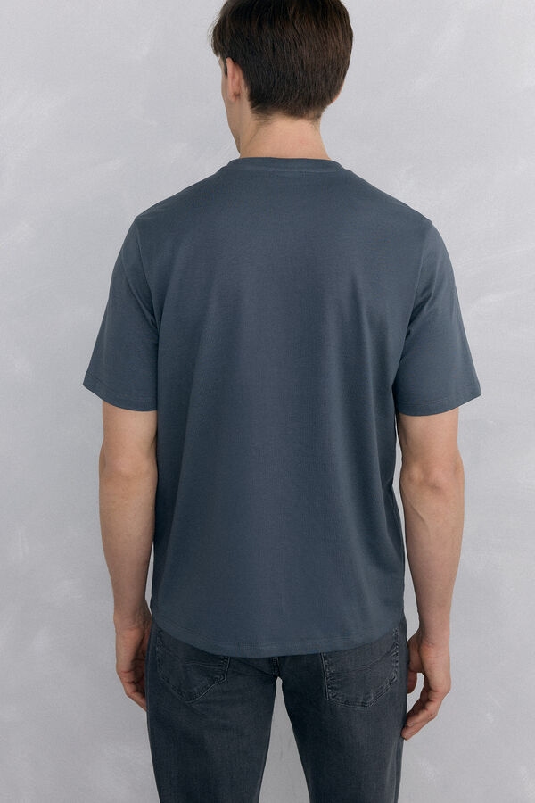 Pedro del Hierro Basic T-shirt Grey