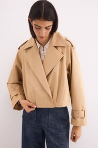 Pedro del Hierro Double-breasted crop jacket