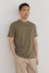 Pedro del Hierro Positional logo t-shirt Green