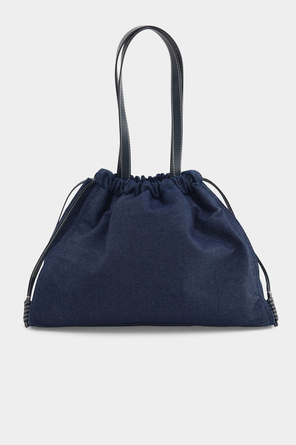Pedro del Hierro Shopper denim Azul