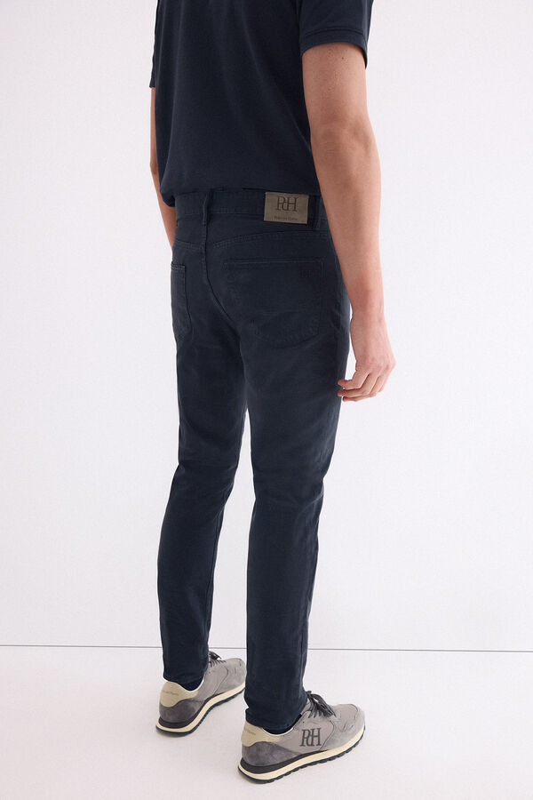 Pedro del Hierro Slim fit 5-pocket trousers Blue