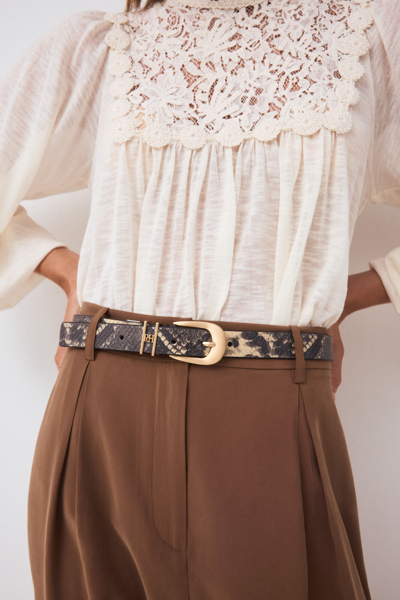 Pedro del Hierro Snake belt