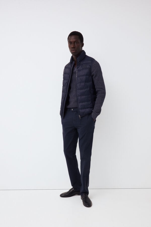 Pedro del Hierro Ultralight puffer gilet Blue