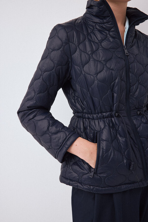 Pedro del Hierro Lightweight puffer jacket Blue